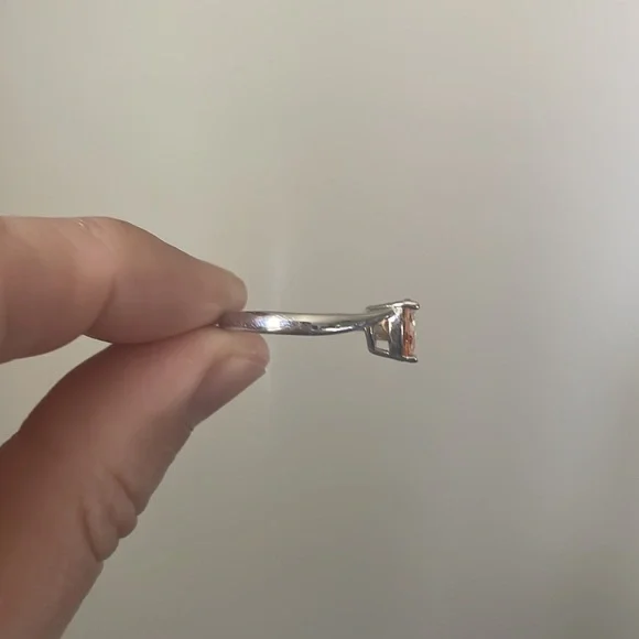 Silver heart ring🦋Diane - Picture 3 of 6